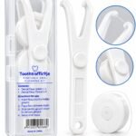 Y-Shaped Dental Floss Holder + Minted Floss-10m x 3 (Wholesale)