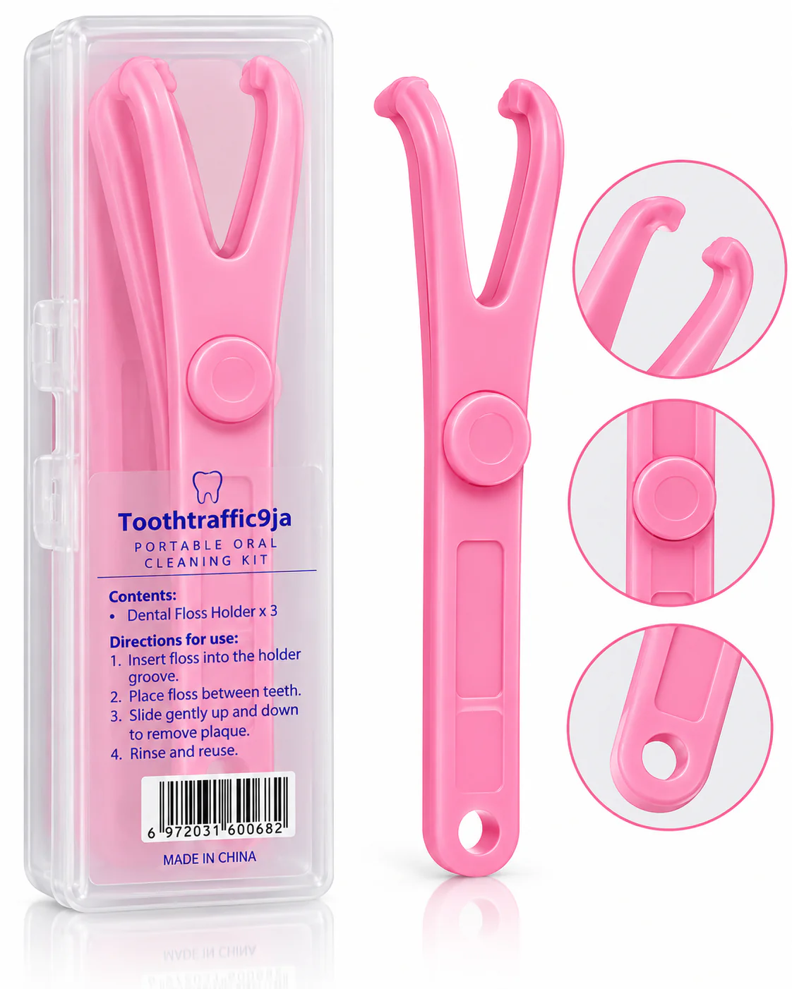 WA_1790400823088 Y-Shaped Dental Floss Holder (Wholesale) - Image 1